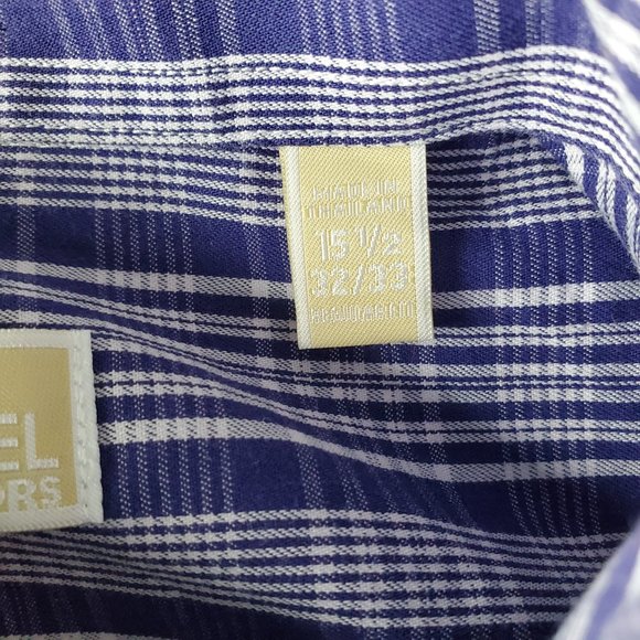 Michael Kors Men Button Front Dress Shirt 15.5 - Picture 7 of 7